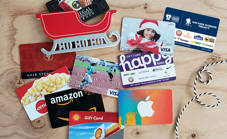  Gift Cards For Kids