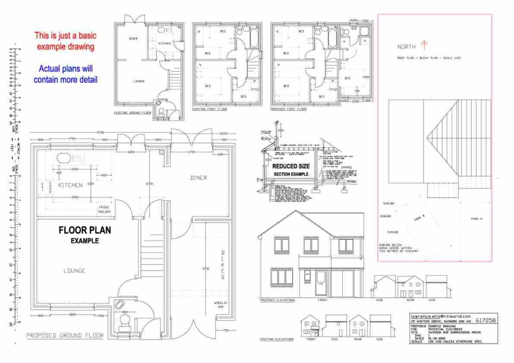 Extension Planning Drawings Services