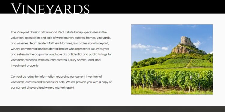 Wineries For Sale