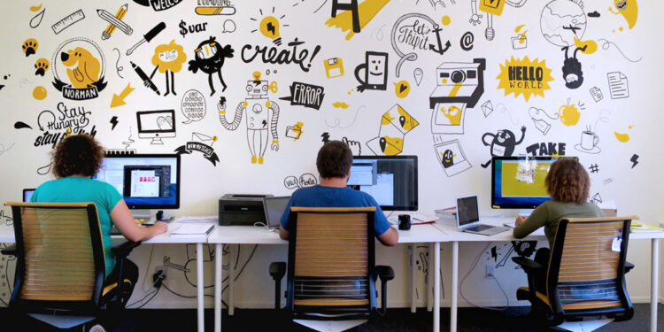 motivational office art