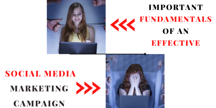 Important fundamentals of an effective social media marketing campaign