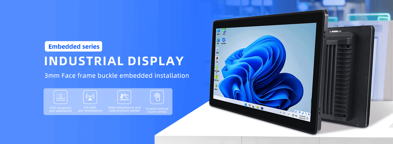 10.4 Embedded Industrial Panel PC